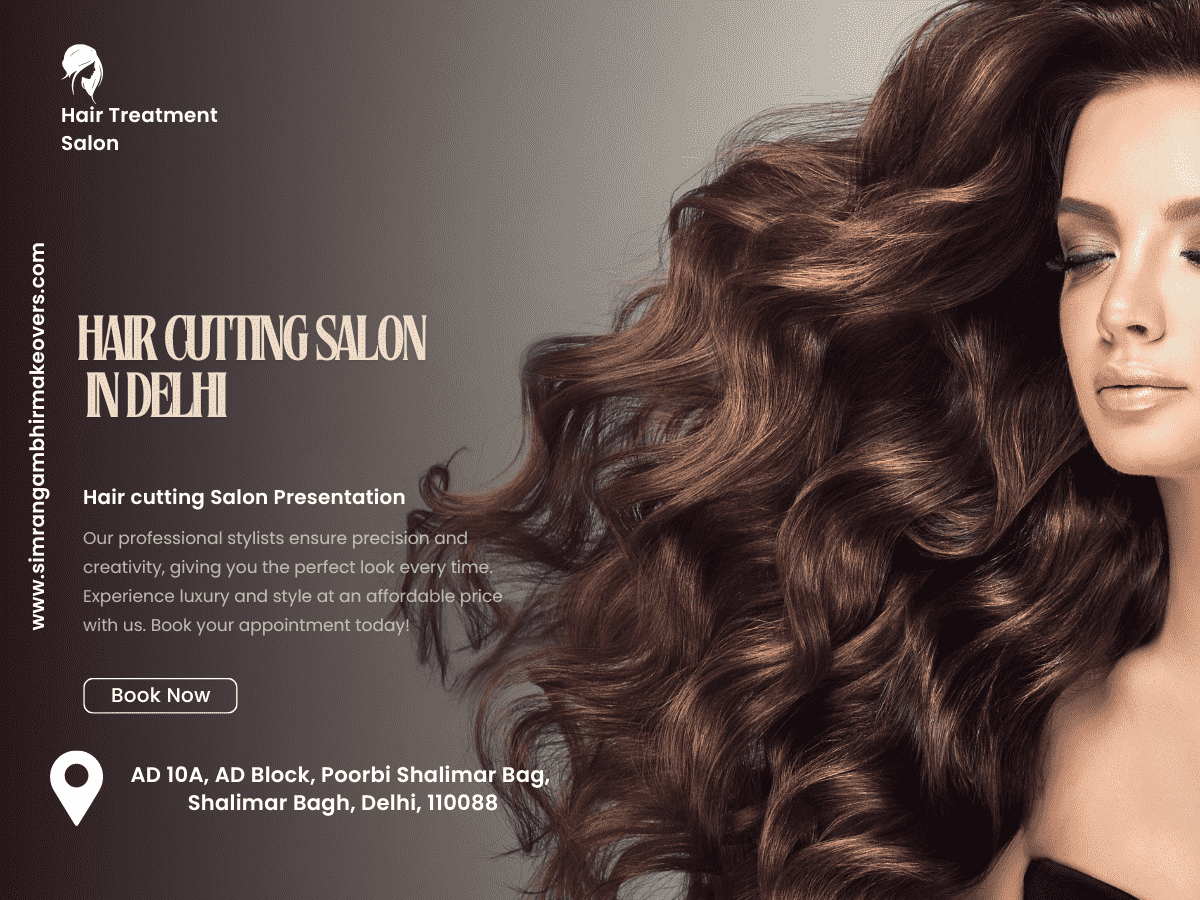 Hair cutting salon in Delhi