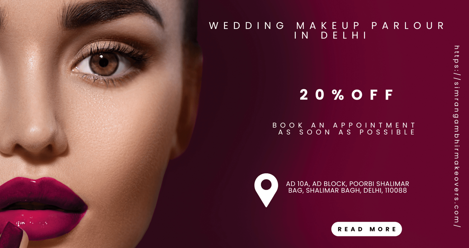 Wedding makeup parlor in Delhi